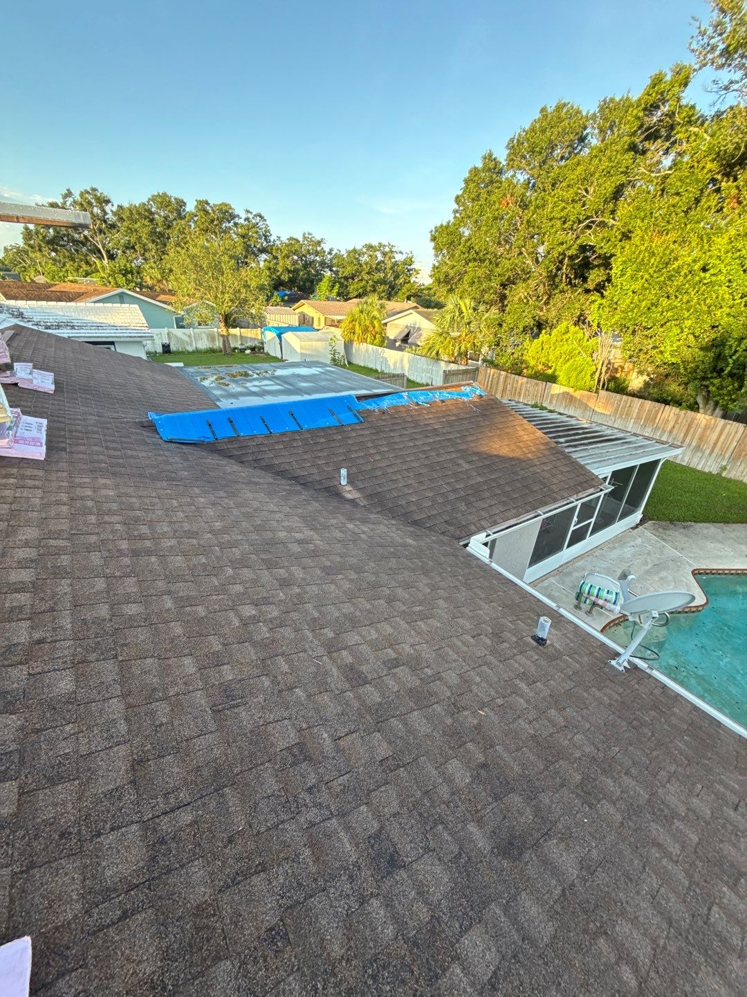 Project in Pinellas Park 33781 by Mitchell Roofing Company LLC 