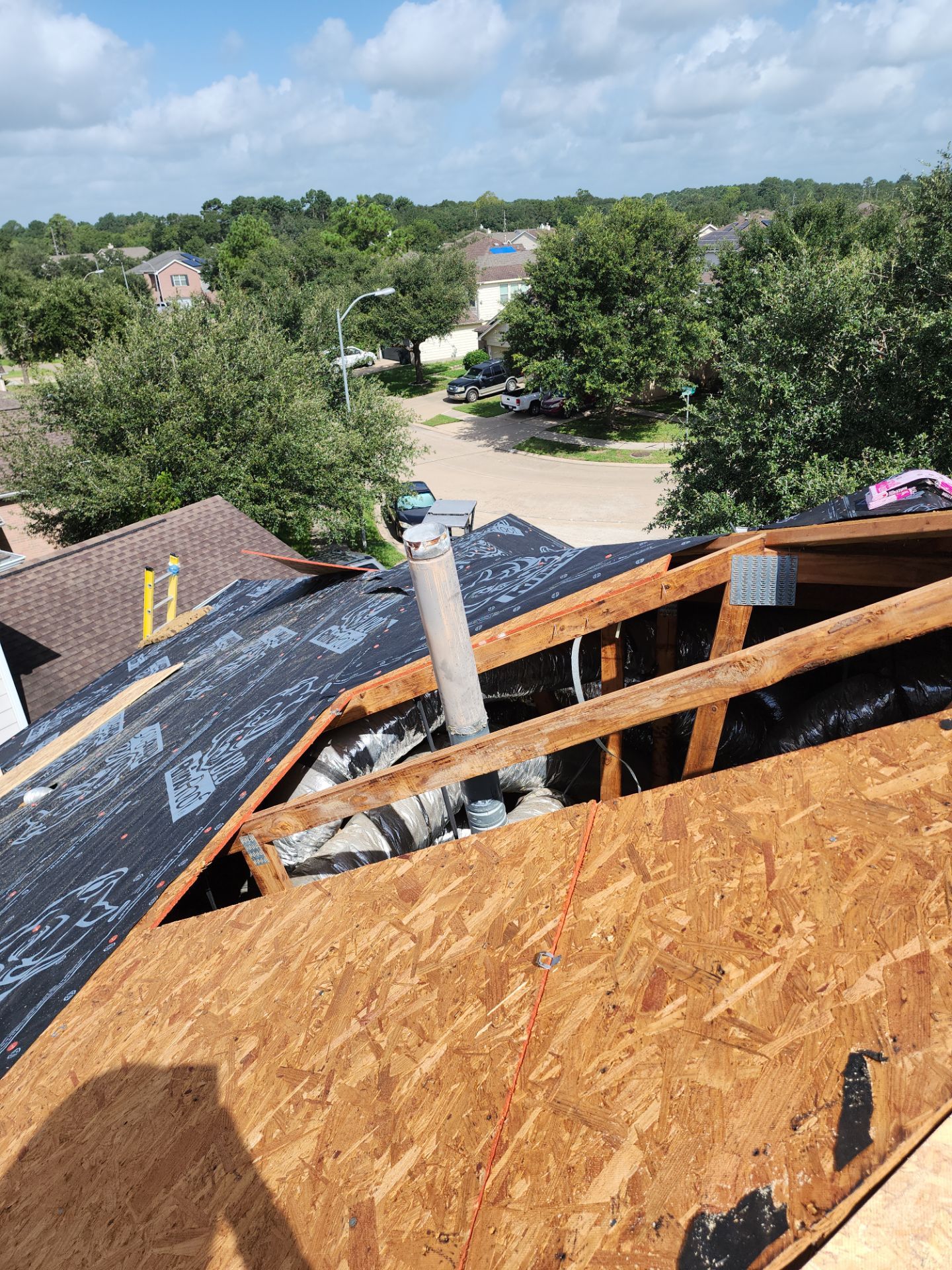 Residential Roofing Repair using Owen's Corning Duration (Lifetime) Shingles by Roof Repair Services LLC