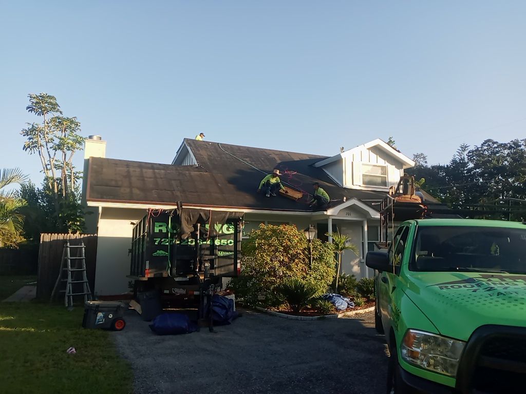 Project in St Pete 33703 by Mitchell Roofing Company LLC 