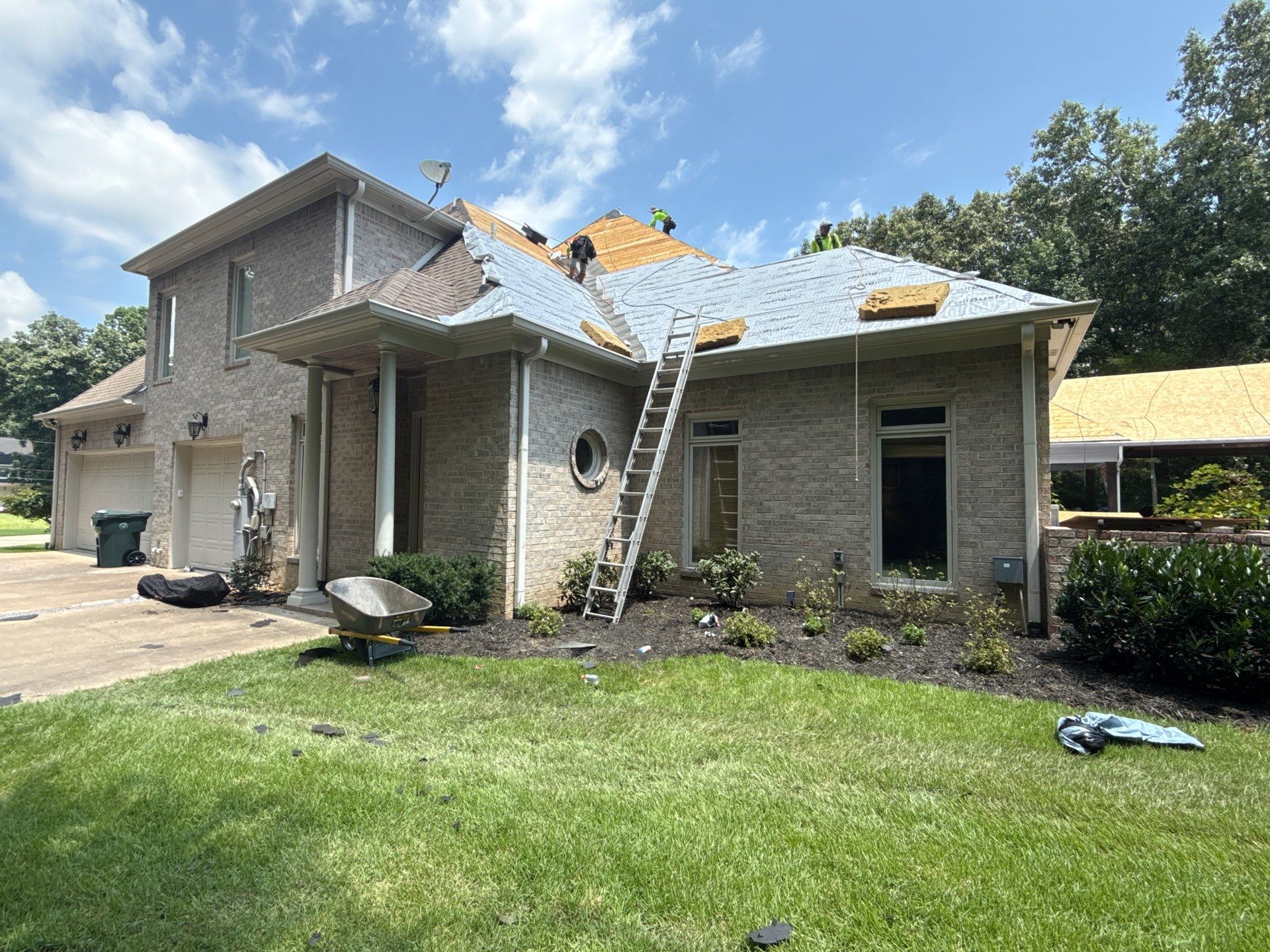 GAF Timberline UHDZ Shingle Roof Replacement in Memphis by Revival Roofing Services