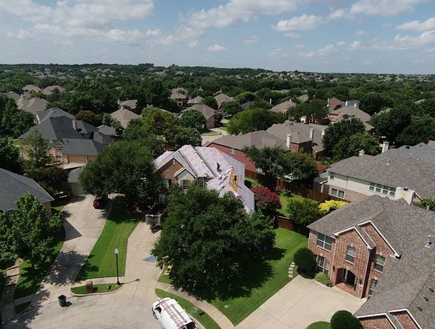 Residential Roof Replacement in Keller TX by Becker Roofing and Exteriors