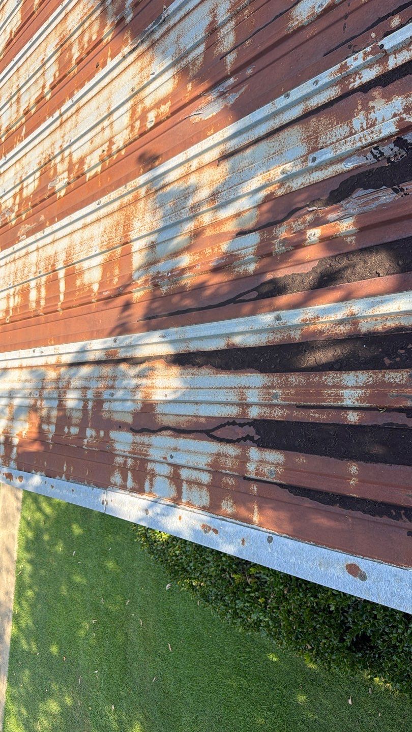 Residential Asphalt Shingle Repair and Metal Roof Coating in Durant by BANA Roofing and Solar Supply