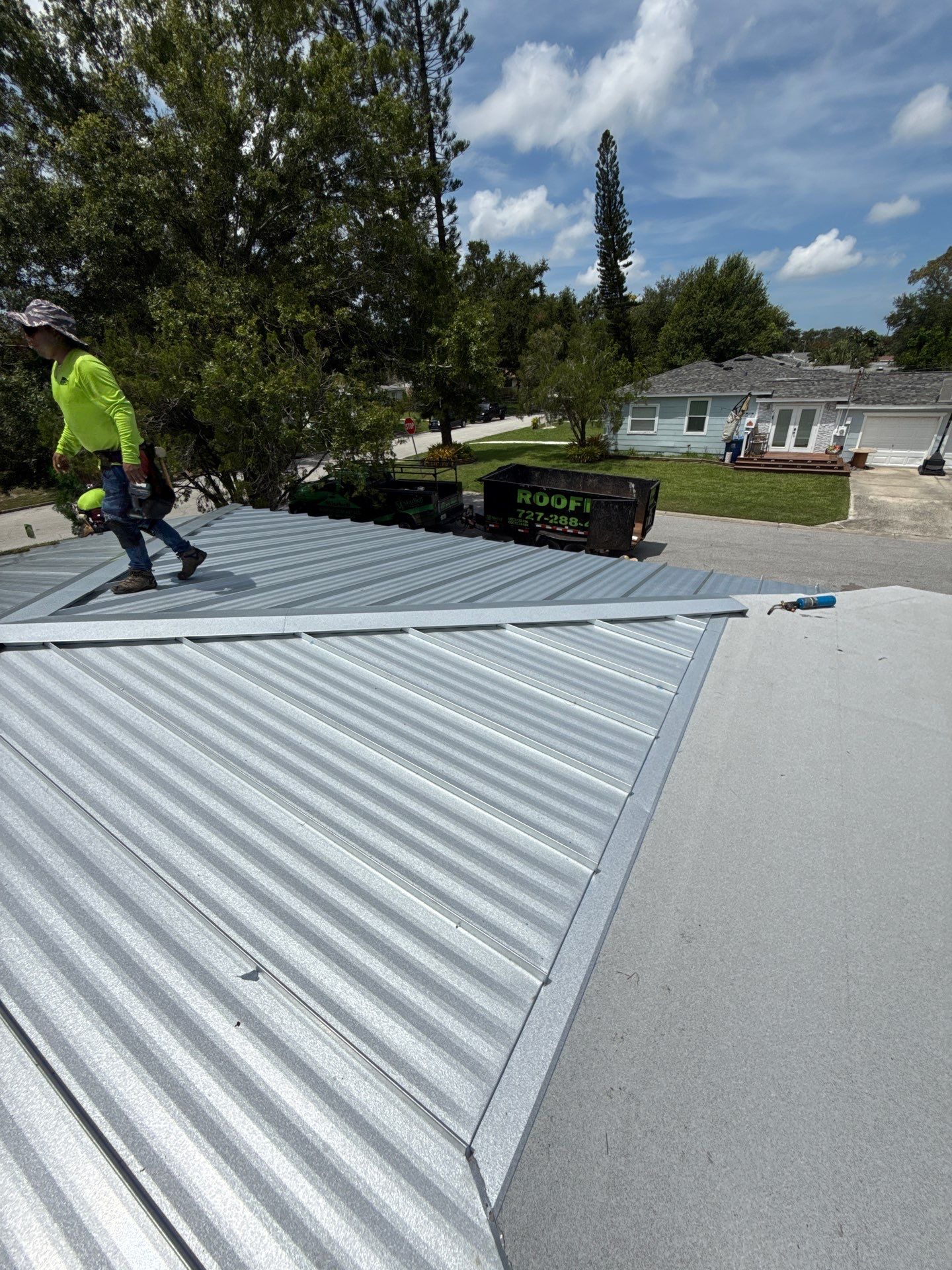 Project in St. Petersburg 33713 by Mitchell Roofing Company LLC