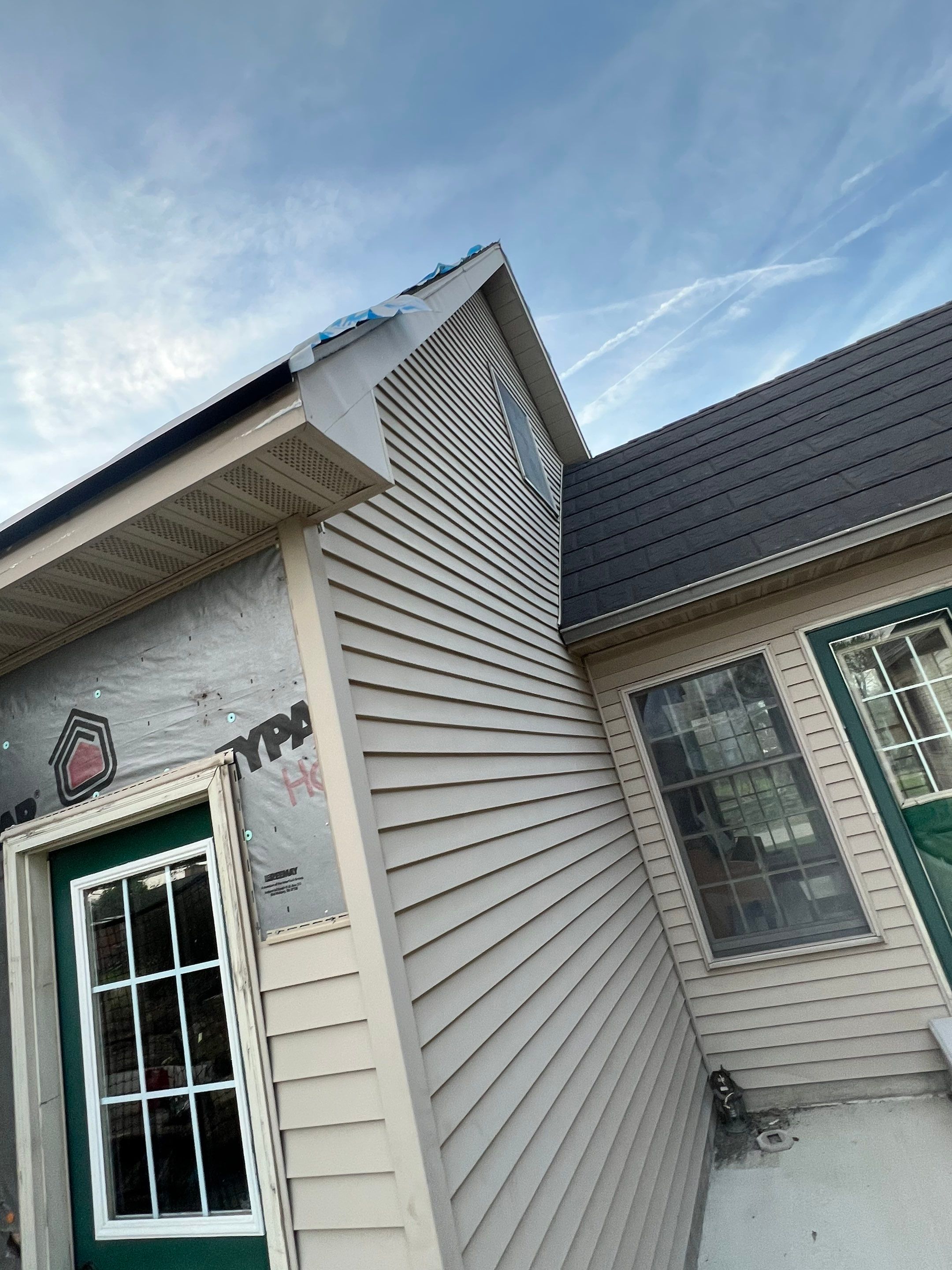 Residential Roofing Repair using Metstar Stone Coated Charcoal by Nitro Roofing and Construction