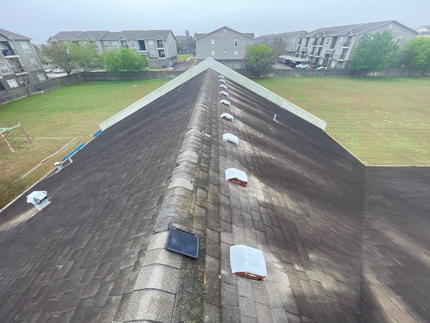 Commercial Roofing Installation using GAF Timberline HDZ by Lighthouse Roofing