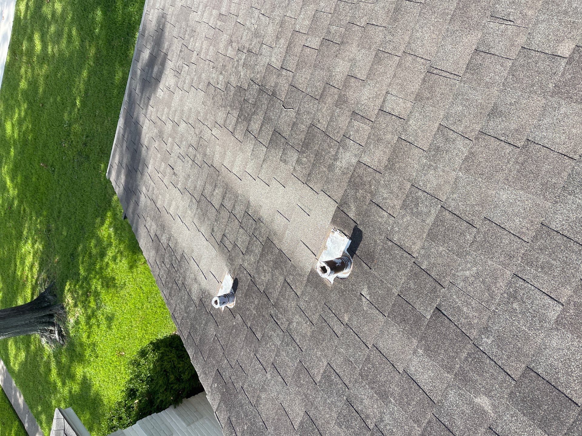 Hail Damage using Owen's Corning Duration (Lifetime) Shingles by Roof Repair Company