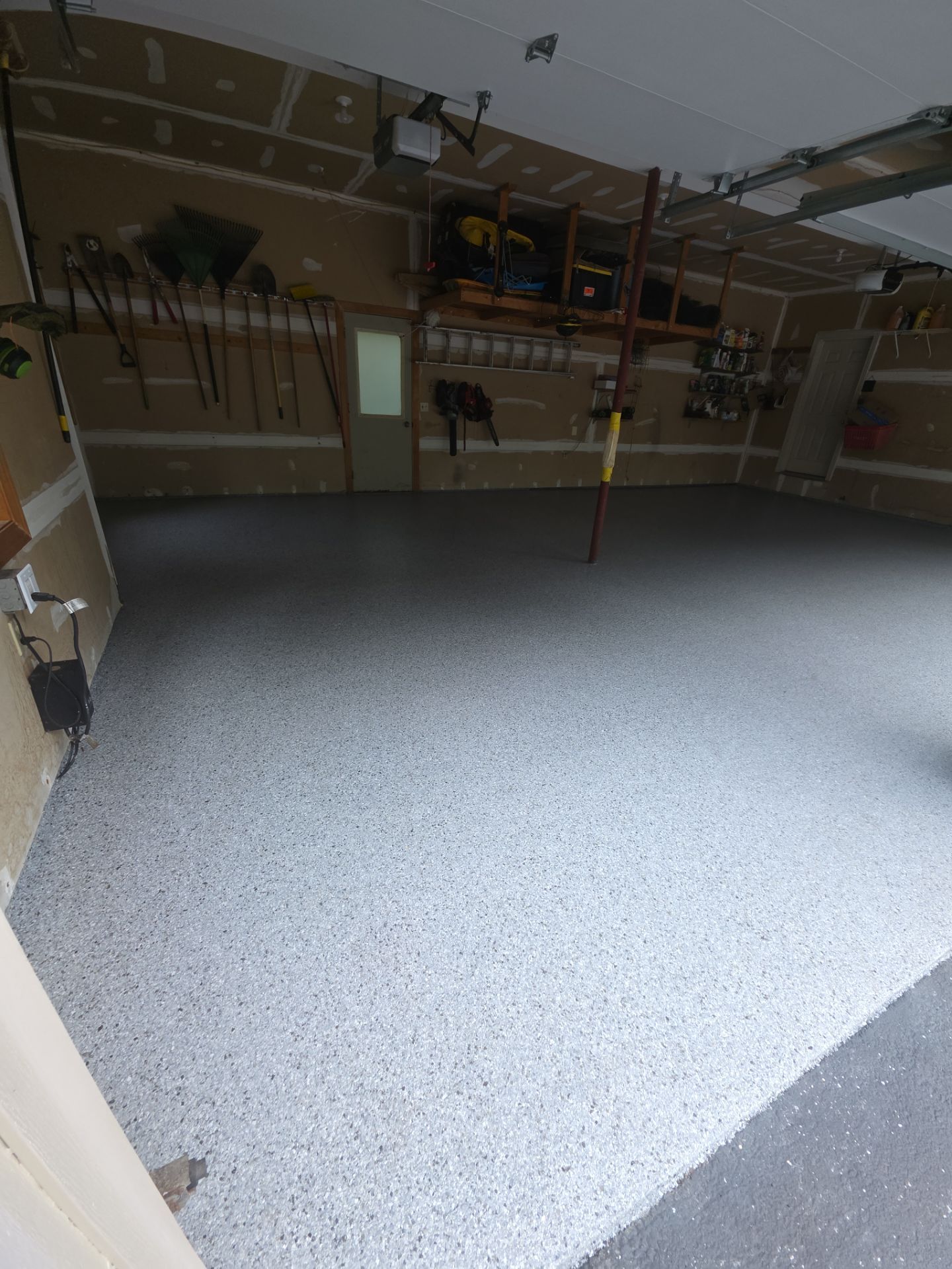 Vintage Silverado Garage Coating by NG Masonry & Construction LLC