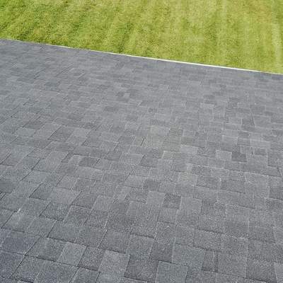 Residential Roofing Installation using TAMKO Building Products Heritage Lifetime Architectural Shingles-Rustic black