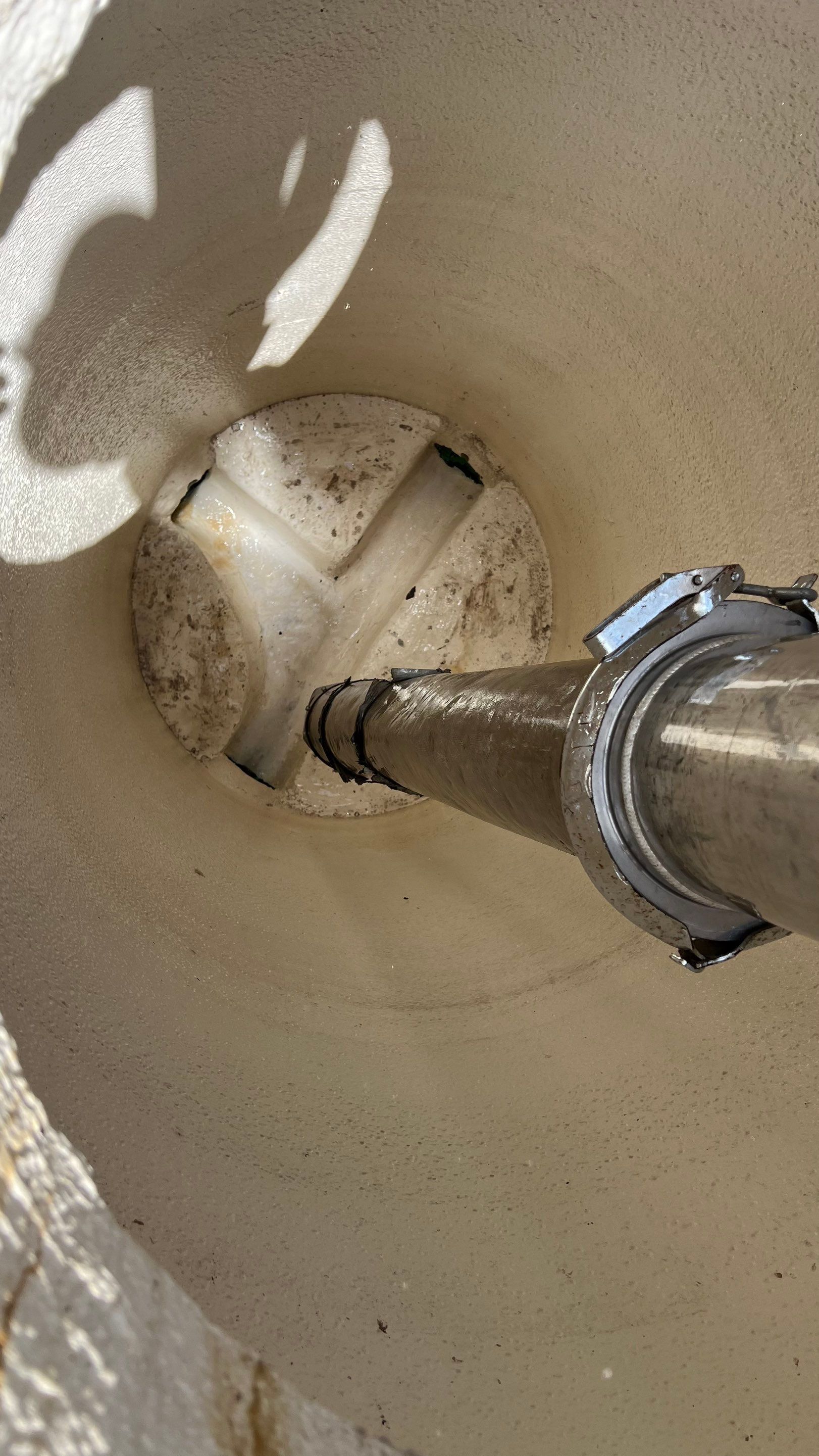New Construction Sewer System Cleaning by APS Power & Water