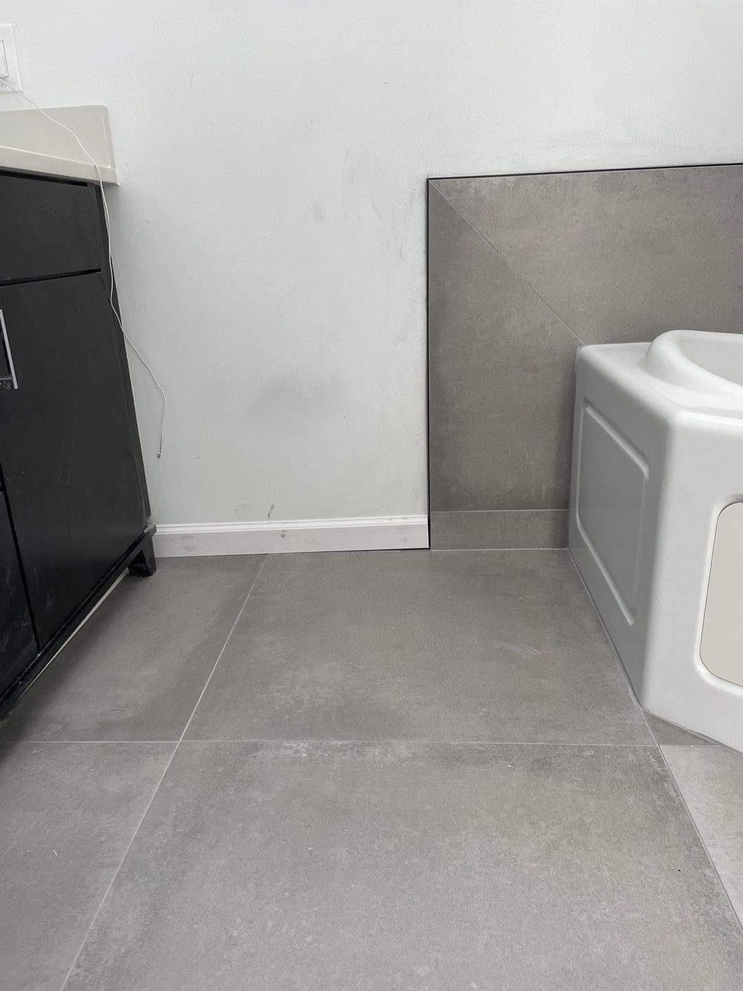Contemporary with heated floors by Footprints Bath and Tile of East Atlanta