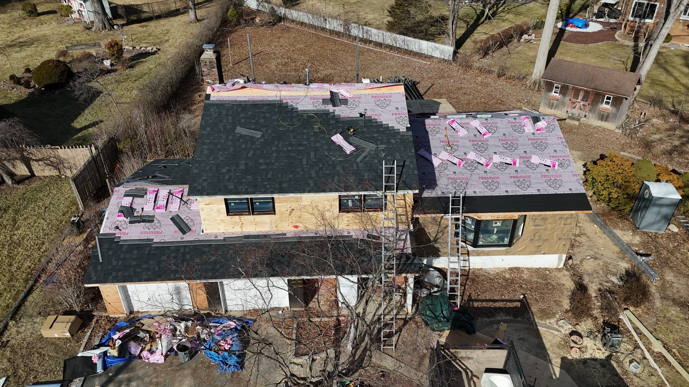 Full Exterior Remodel Project in Parsippany-Troy Hills, NJ by All State Home Improvement Inc.