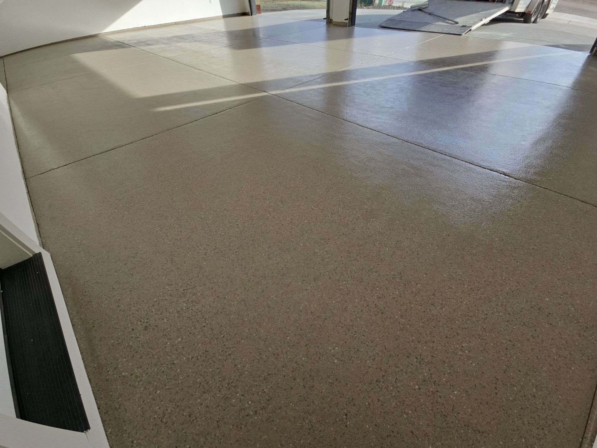 Shop Transformation using Armadillo Hybrid by Croc Coatings, LLC