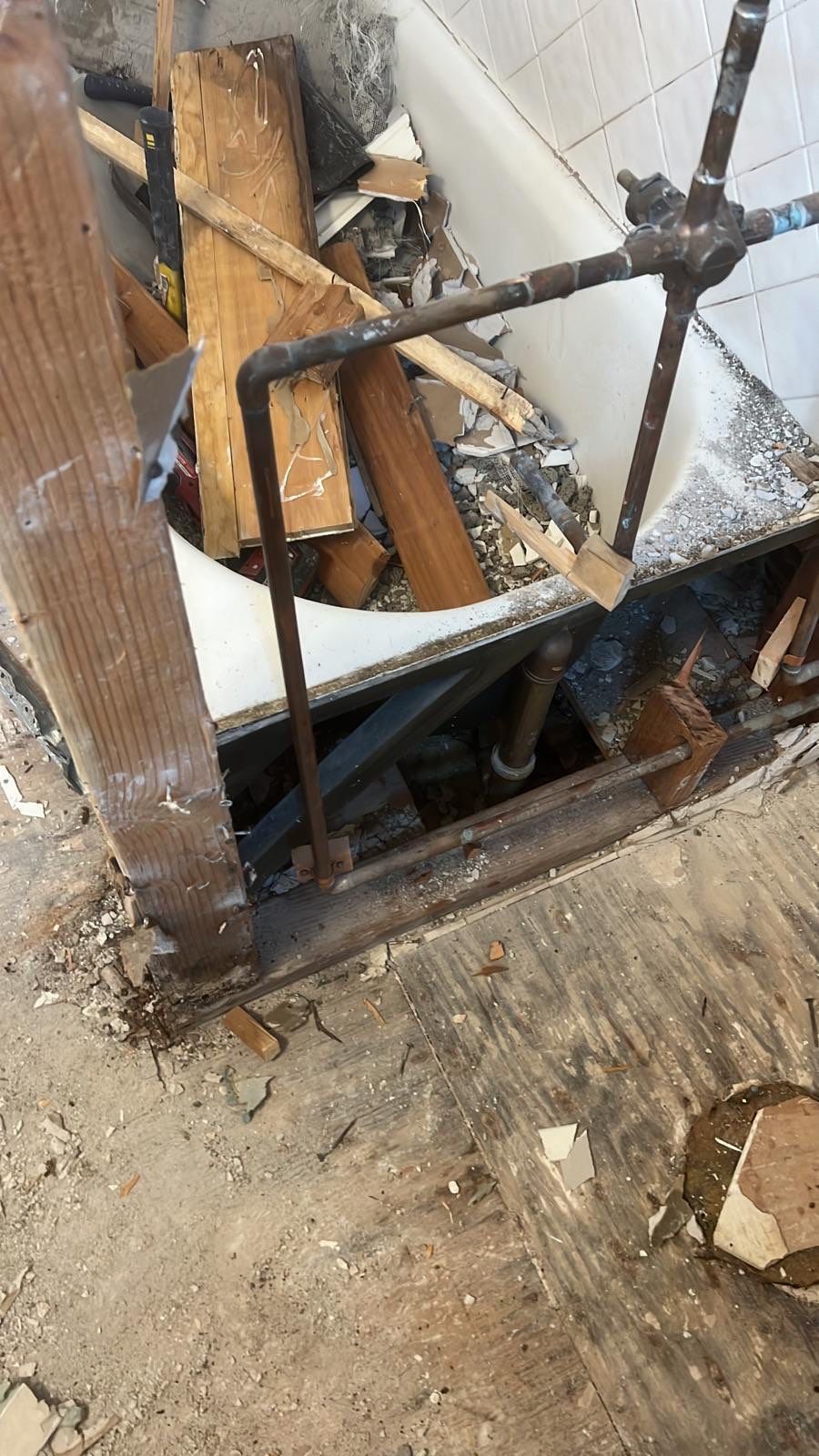 Bathroom Remodel using Tile by Home Concepts Construction