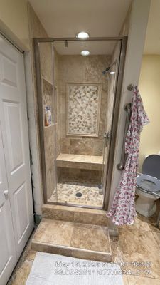 Glass Shower Door Installation - Silver Spring, MD