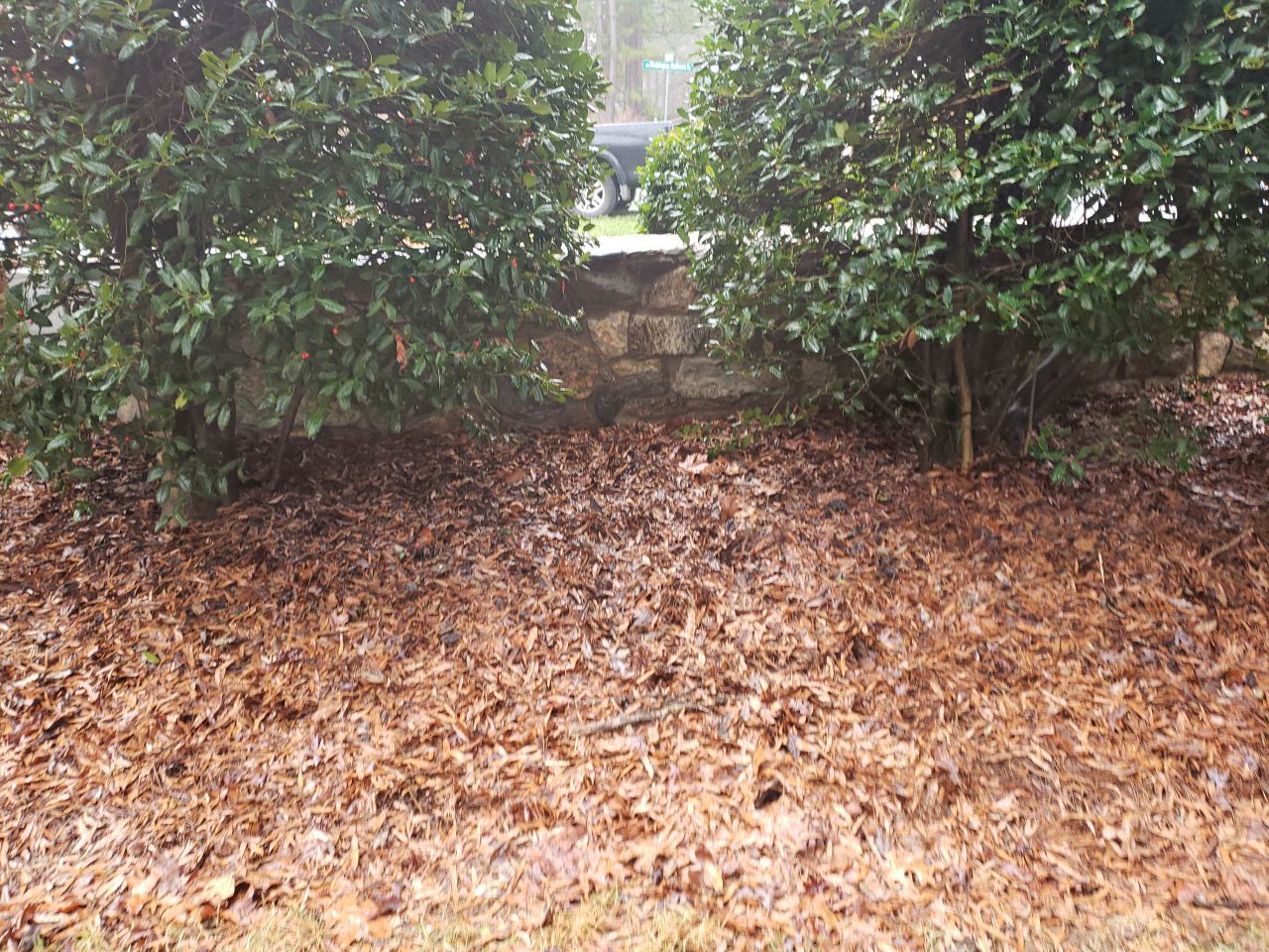 Neighberhood entrance sign cleaing using cleaner by Power Wash Masters LLC