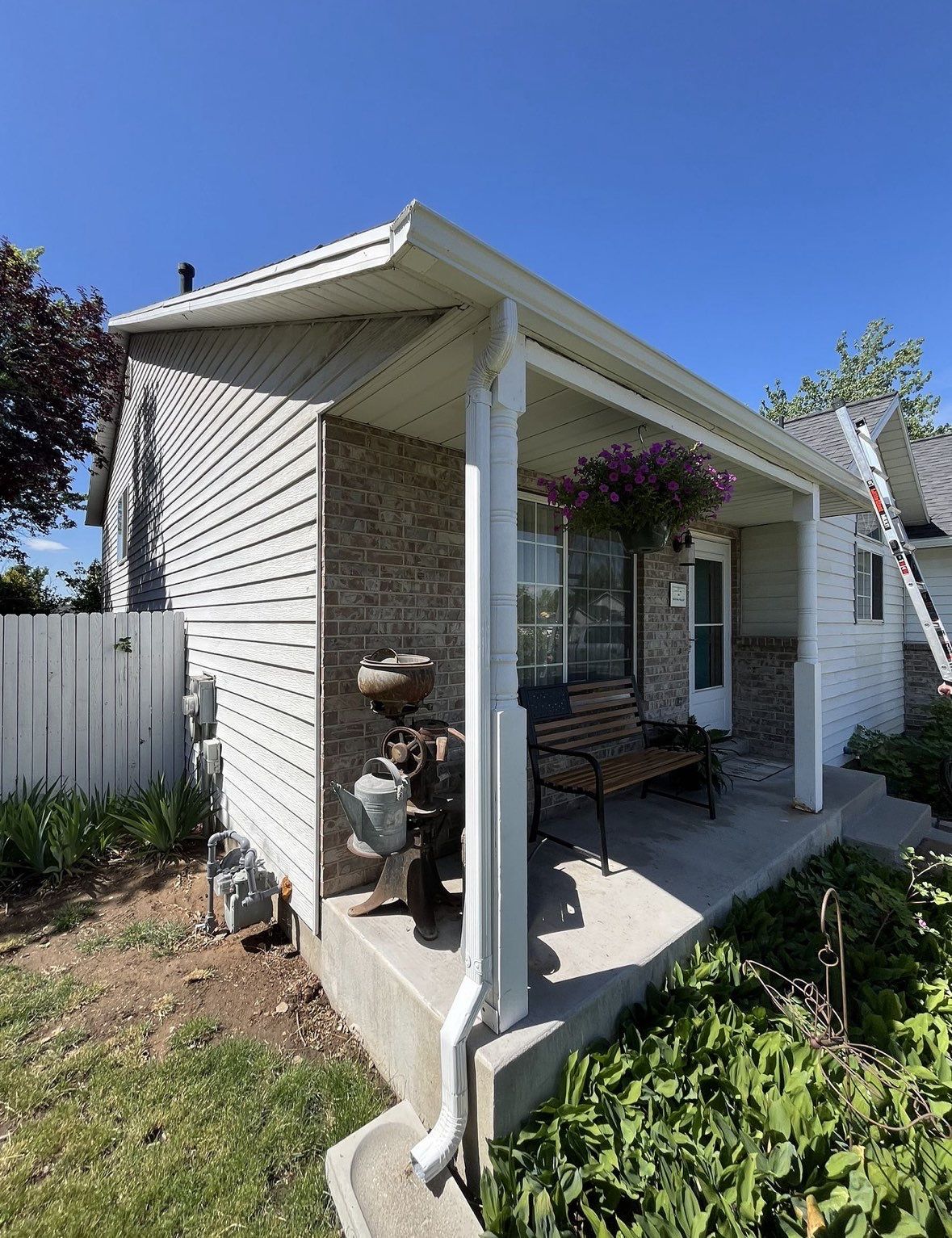 Project in Orem by Master Rain Gutters.