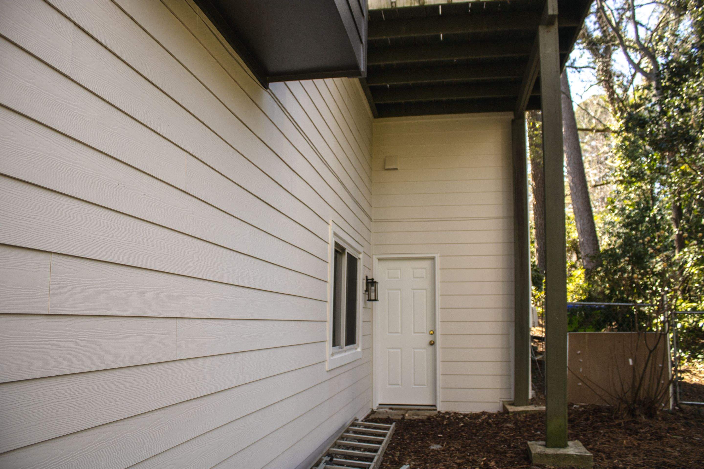 Exterior Painting with Accent Color and James Hardie Siding Installation in Marietta, GA by Nelson Exteriors