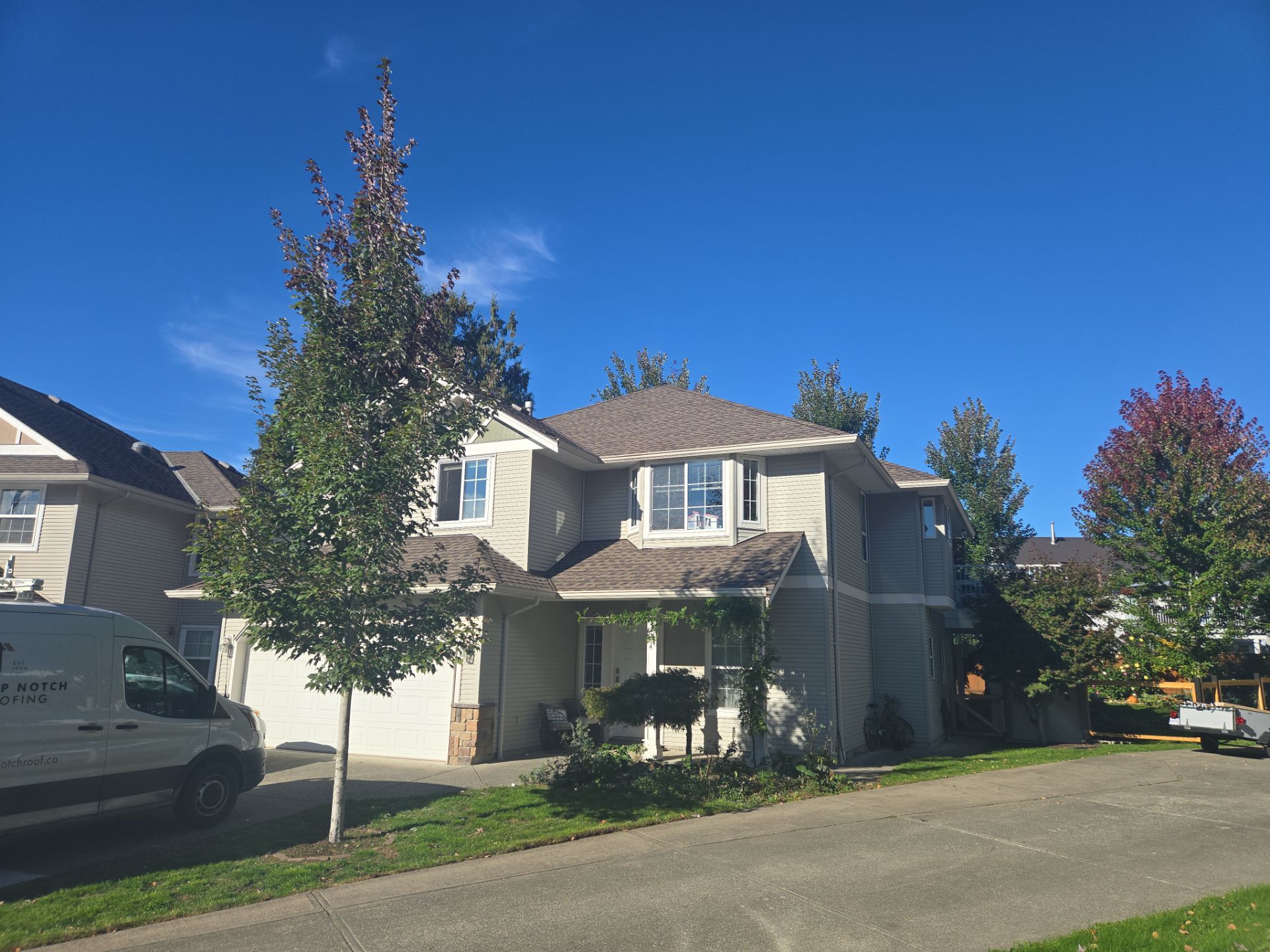 Residential Re-Roof using GAF - Golden Pledge Warranty by Top Notch Roofing Inc