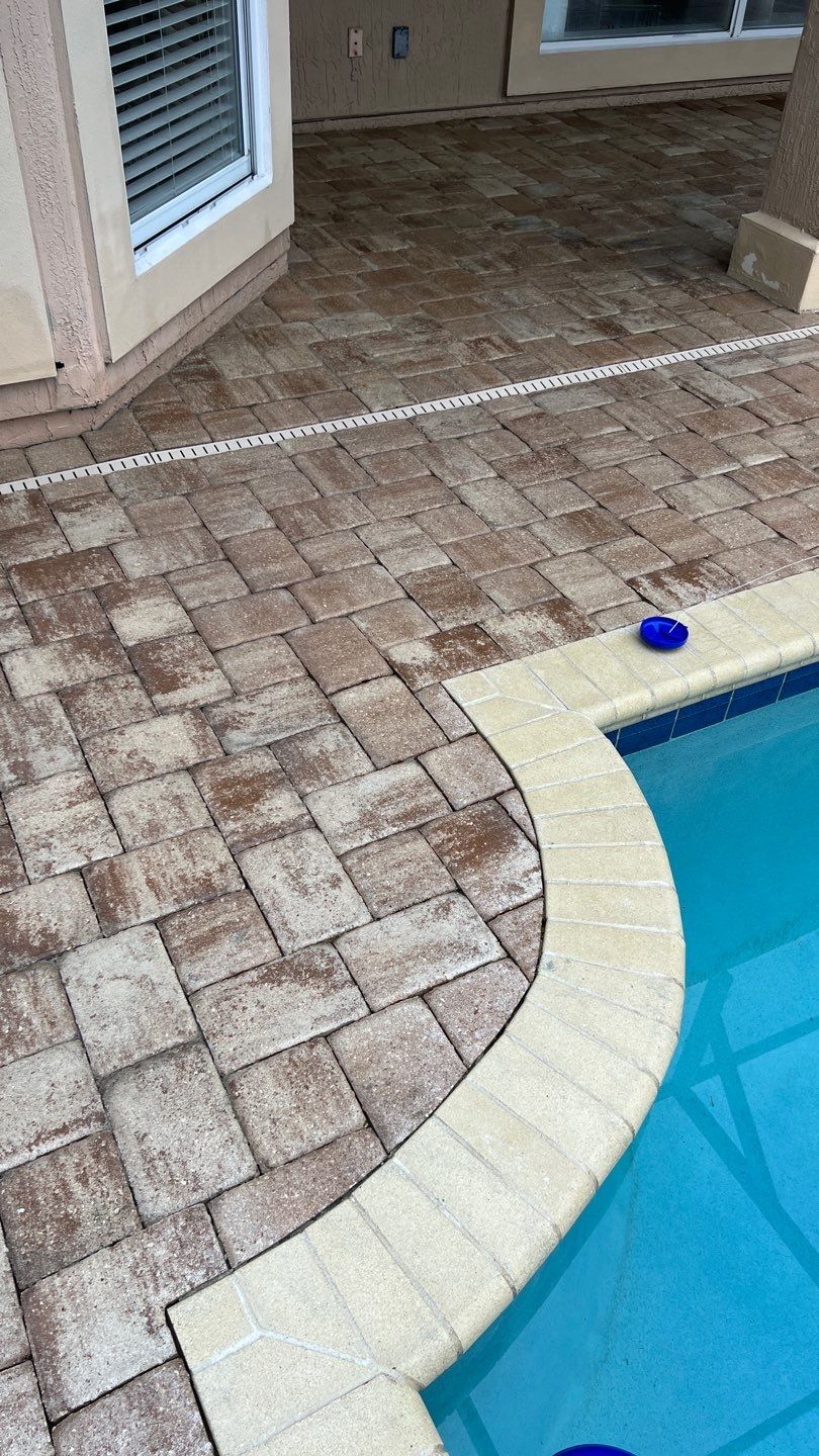 Pool Deck using Concrete Sealant by DuraSeal