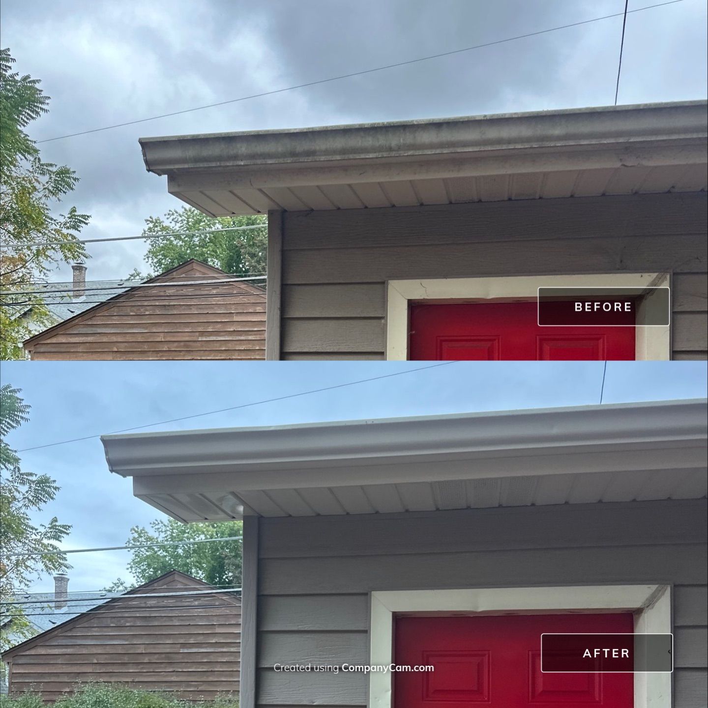 Project in Arlington Heights by Simmons Power & Soft Washing