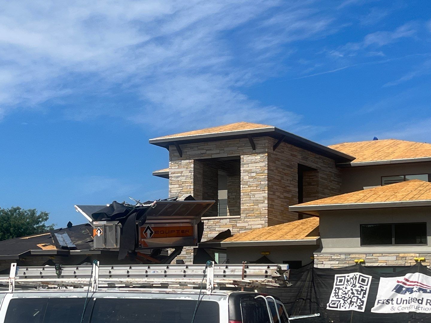 Colleyville Estate Re-Roof Project by First United Roofing & Construction