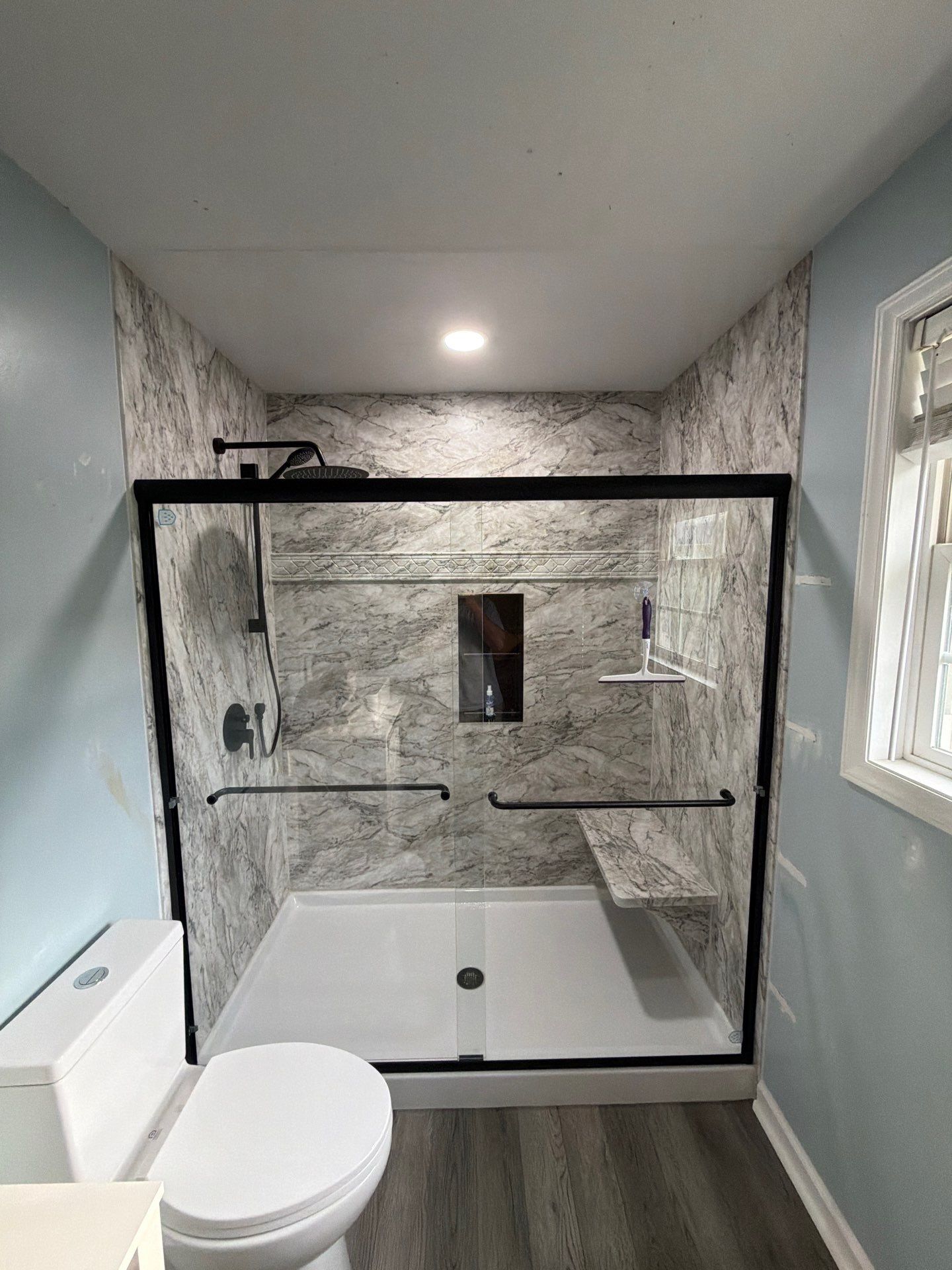 Tub to Shower Remodel by BathPlanet SW Virginia