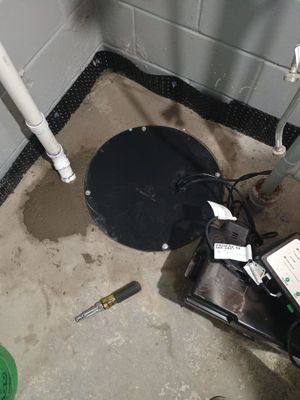Drain Tile, Sump Pump & Buried Discharge in Columbia Heights