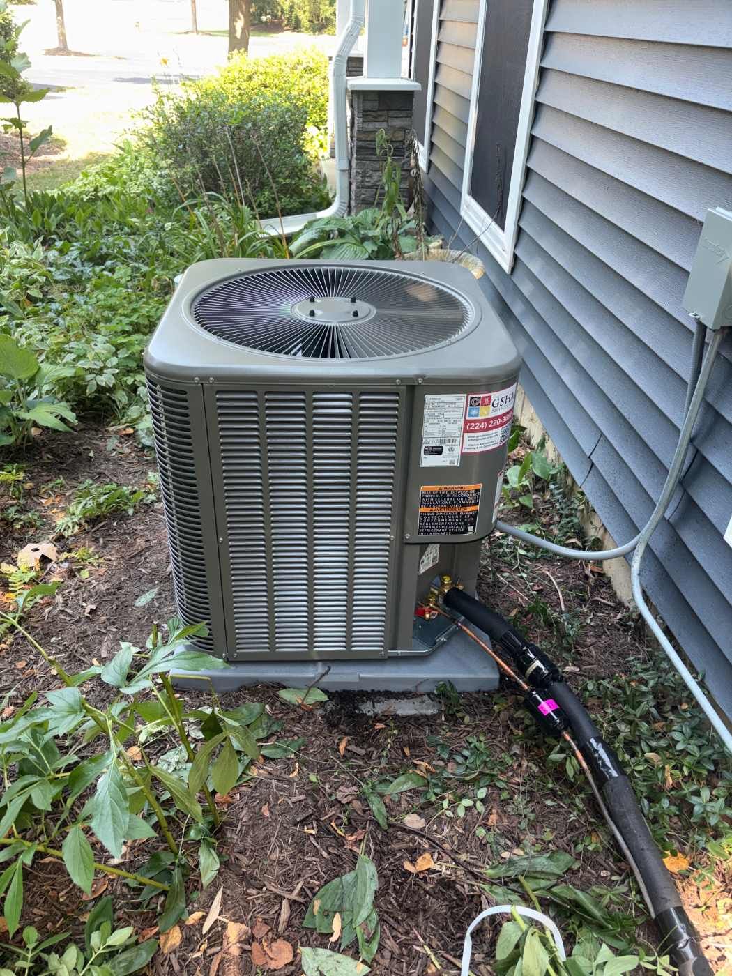 Lennox Merit ML14KC1 Air Conditioner Installation – Itasca, IL | GSHA Services, LTD by GSHA Services LTD