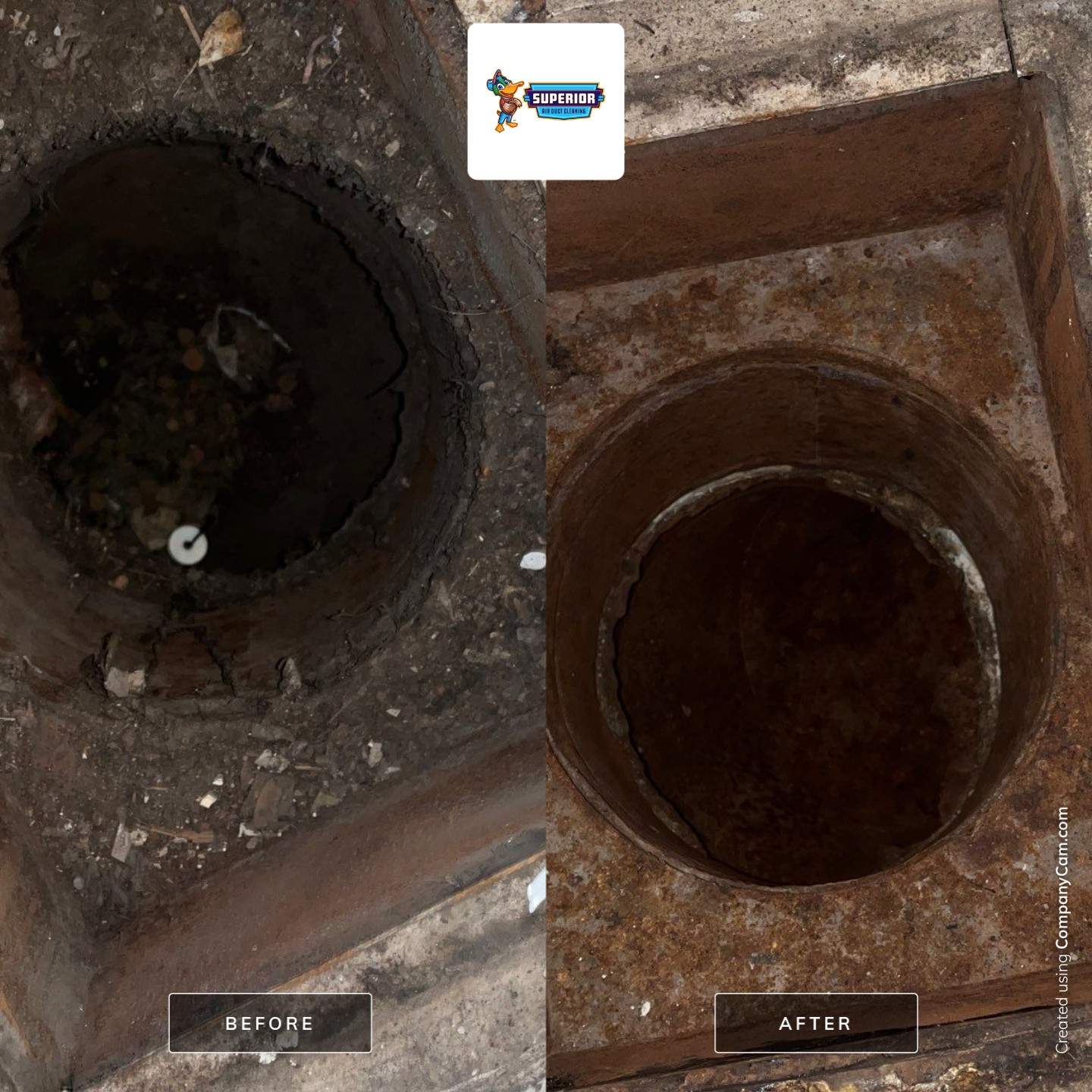 Air Duct Cleaning With a Vacuum Truck in Youngstown, OH by Superior Air Duct Cleaning
