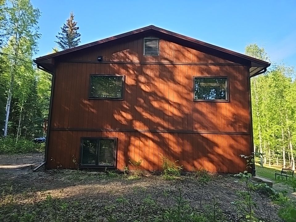 Exterior Wood Staining & Painting by Midnight Sun Painting