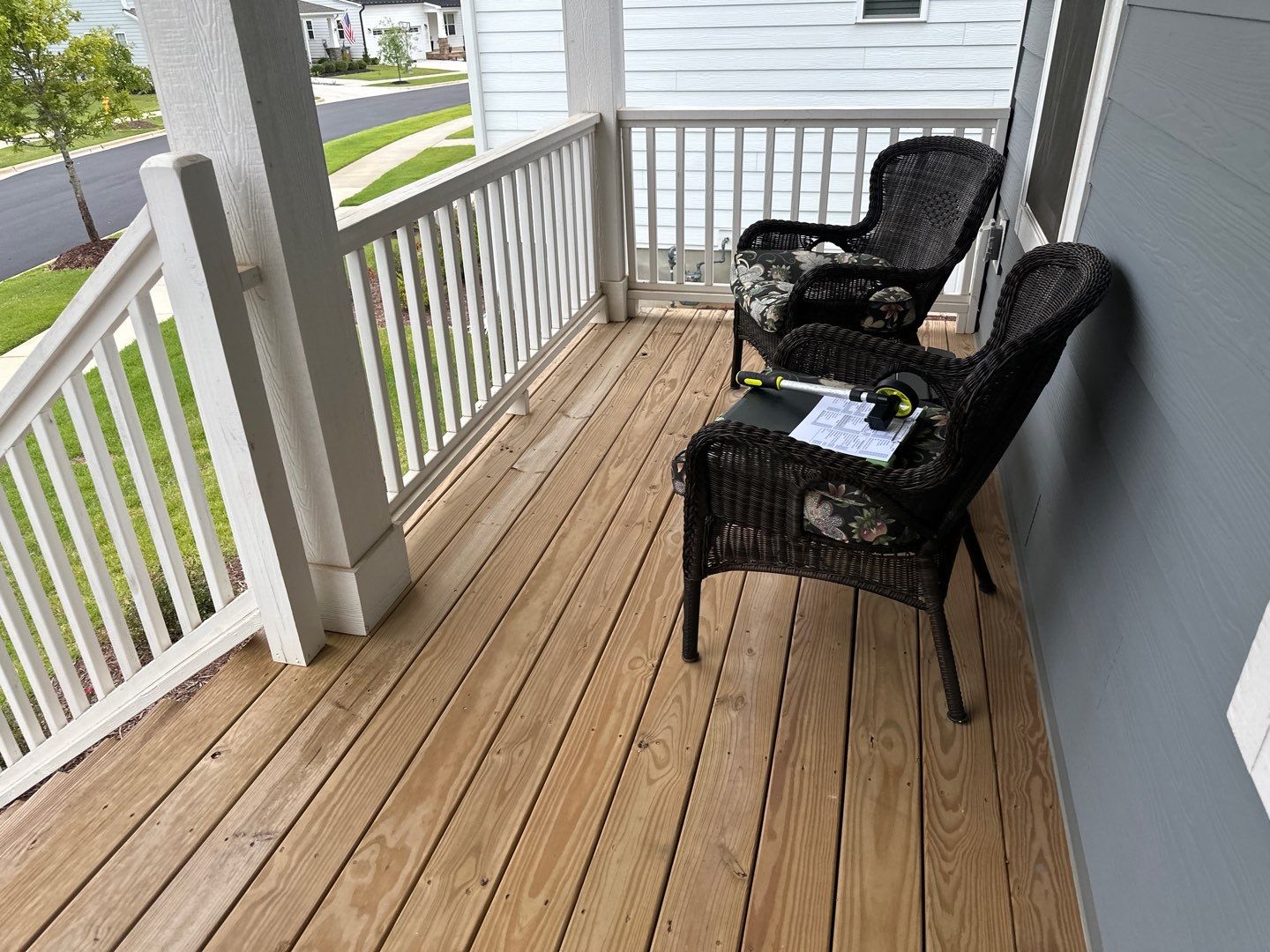 Deck using Wood Sealant and Stain by DuraSeal