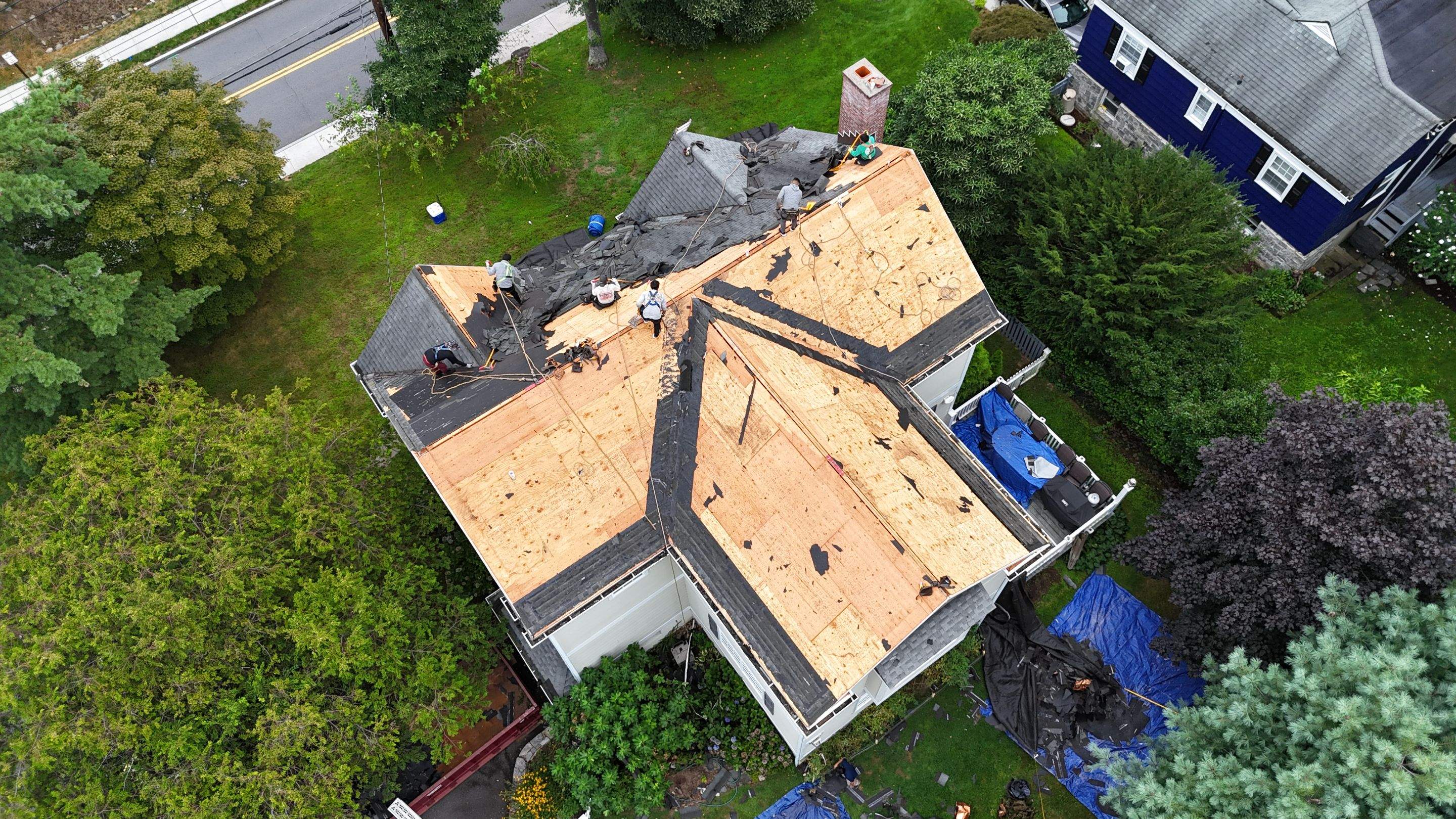 Project in Rye by Hudson Exteriors