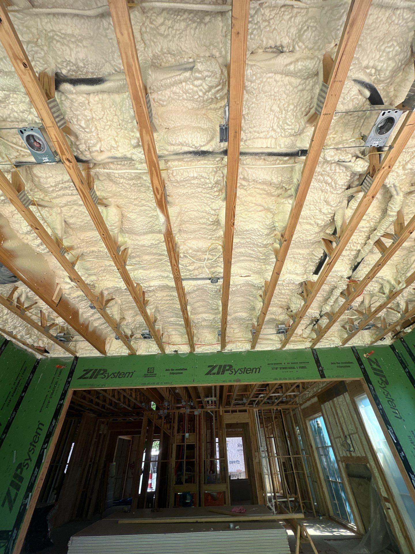 Full encapsulation open cell foam Dallas TX by Apex Insulation Solutions