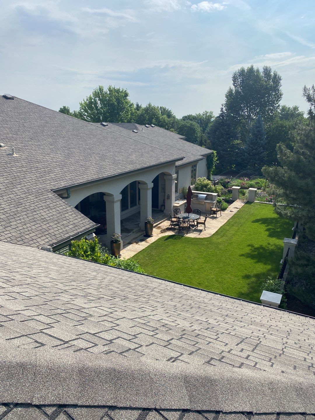 Residential Roofing Installation using Bartile Slate by A to Z Roofing
