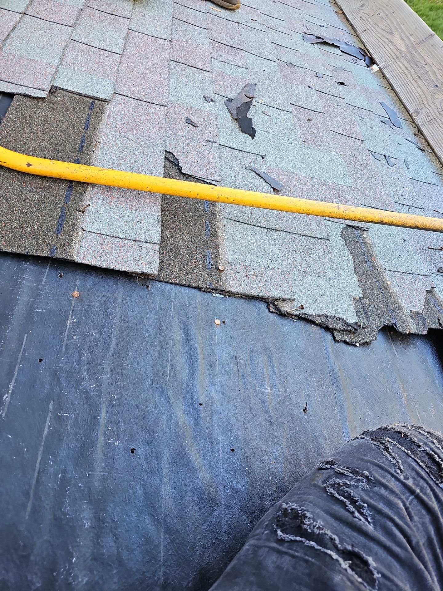 Residential Roofing Installation using Tamko Rustic Black by A Plus Exterior