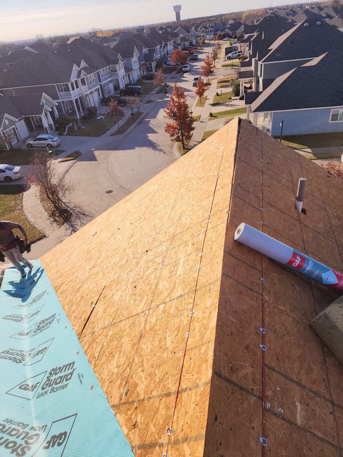 Project in Providence Village  by Zeus Exteriors