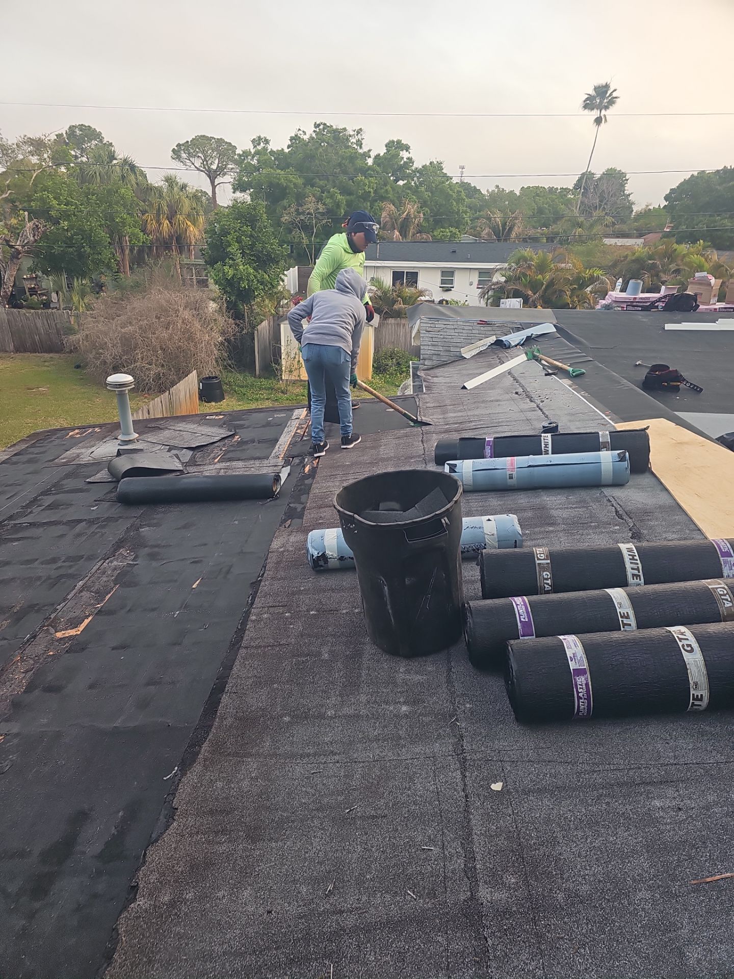 Project in St. Petersburg 33710 by Mitchell Roofing Company LLC 