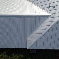 24ga 1" Nail-Strip Mill Finish  by Total Roofing System The Metal Roof Experts