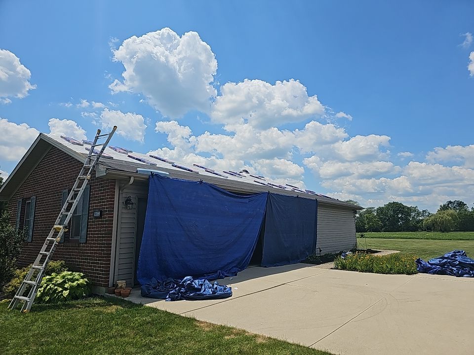 Residential Roofing Installation using GAF Timberline HDZ Barkwood by Nitro Roofing and Construction