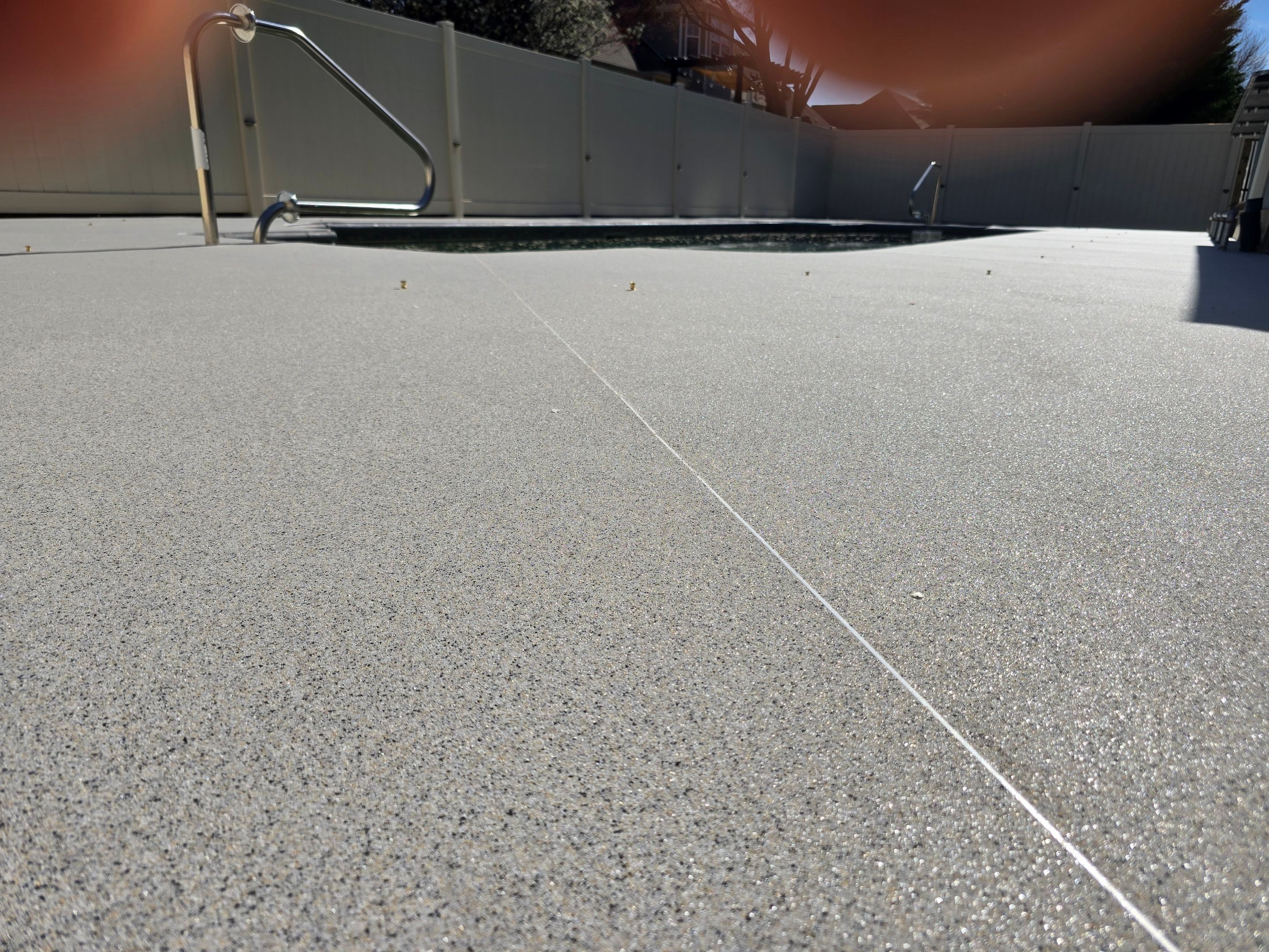 Pool Deck Upgrade Using Quicksand by Elite Floor Solutions