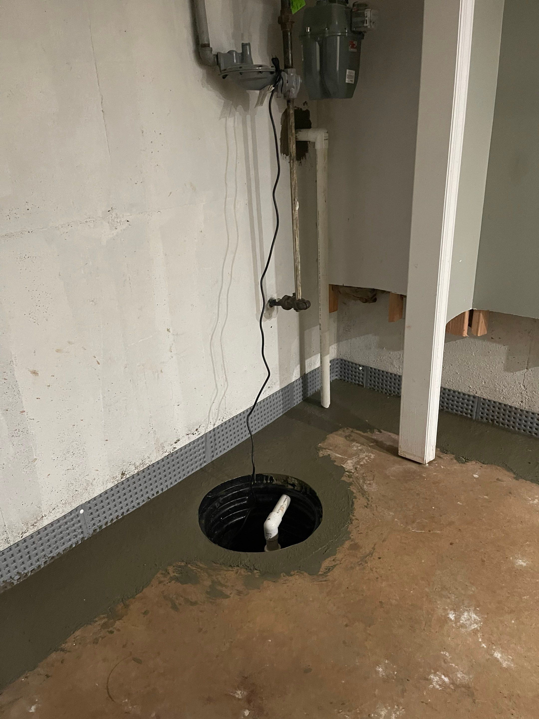 Interior French Drain in Somerset, NJ by Pure Service Pro, LLC 