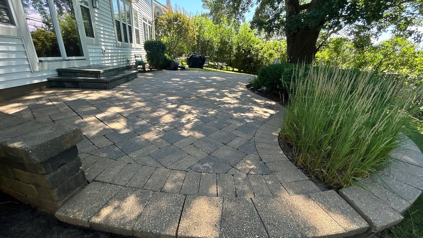Brick paver clean, sand and seal.  using Surebond SB-1300 by Northern Power Washing LLC.