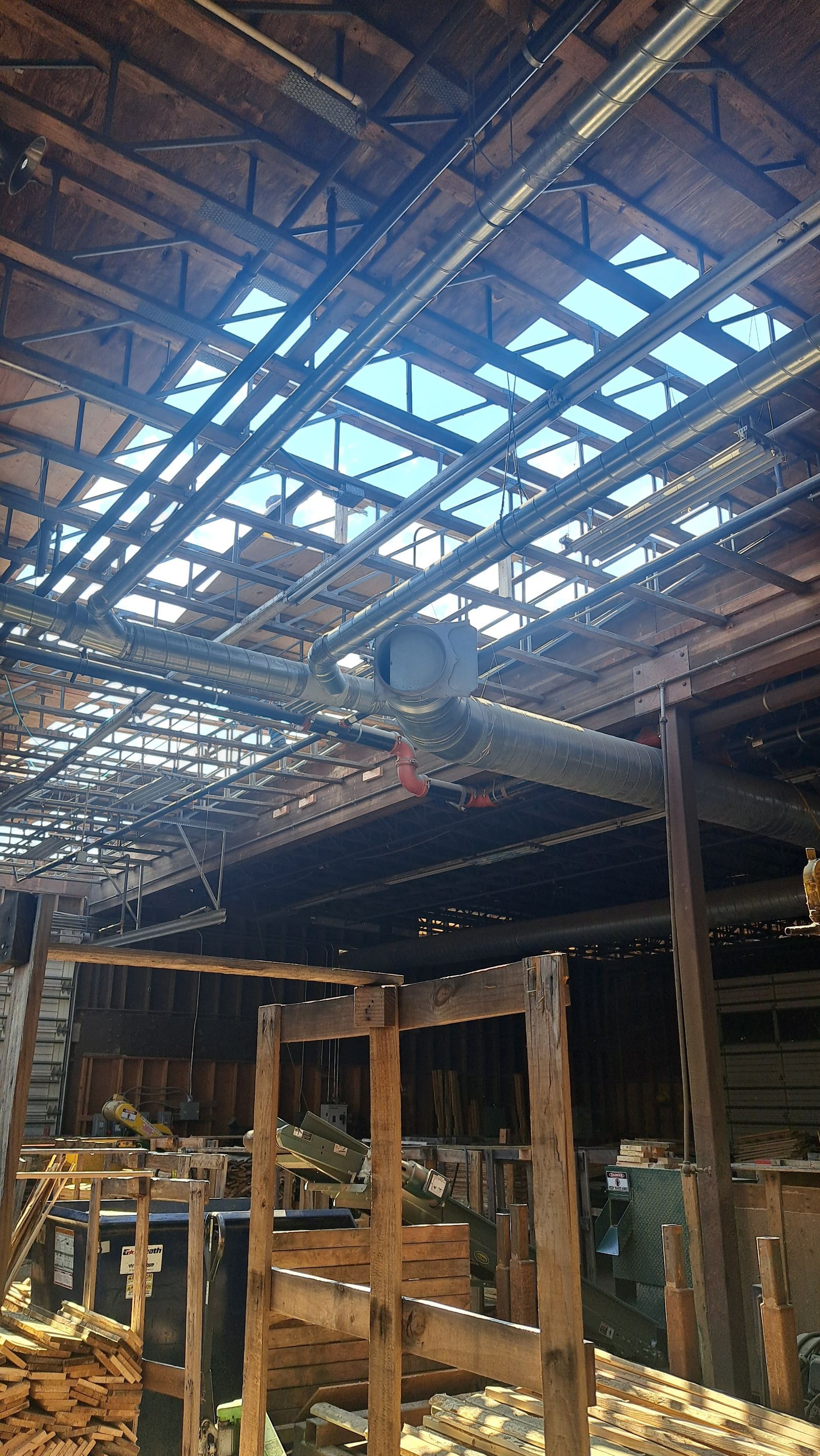 Warehouse Flat Roof - Torchdown to PVC by Roof Smart