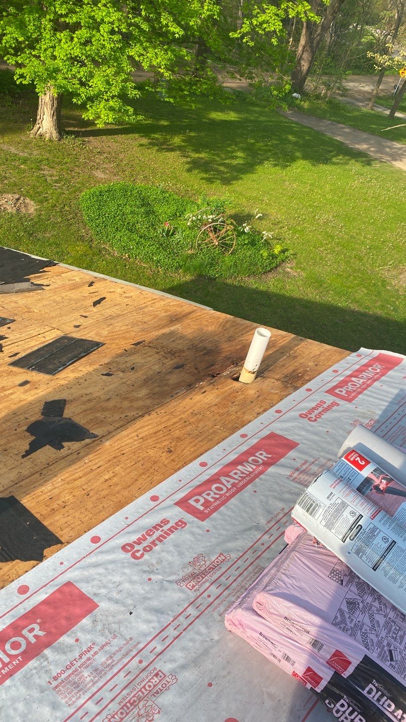 Roof Replacement using Owens Corning by 180 Contractors