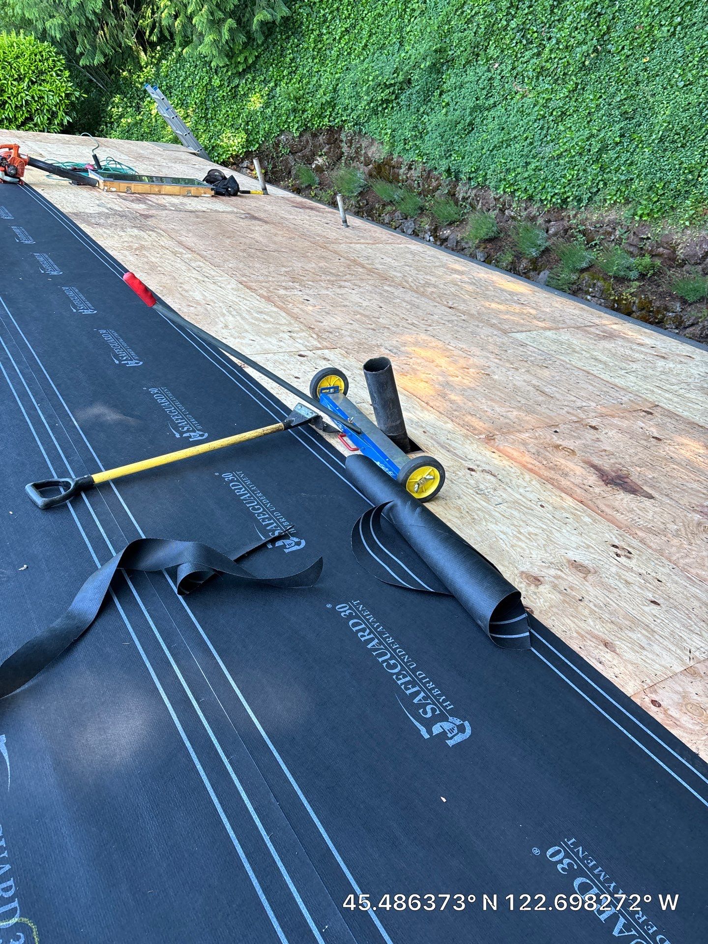 Project in Portland by Tom Leach Roofing