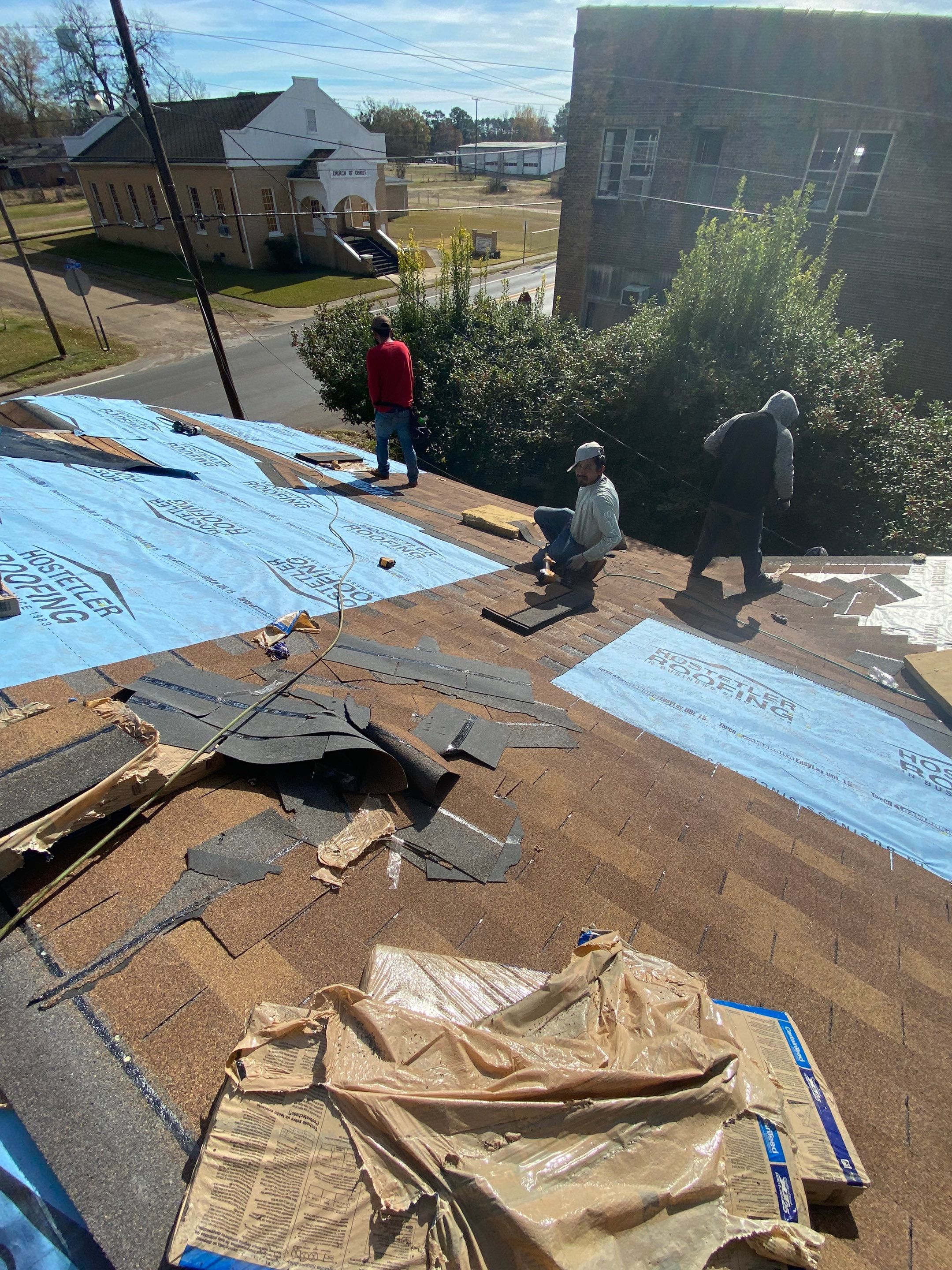 Residential Shingle Reroof using CertainTeed XT25: Resawn Shake by Hostetler Roofing