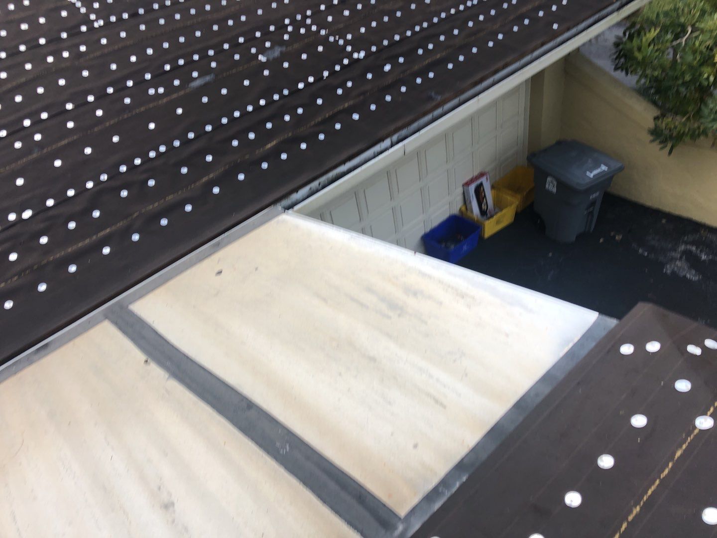 Residential Roofing Installation using 1" Nail strip metal roof by BLUES BROTHERS ROOFING