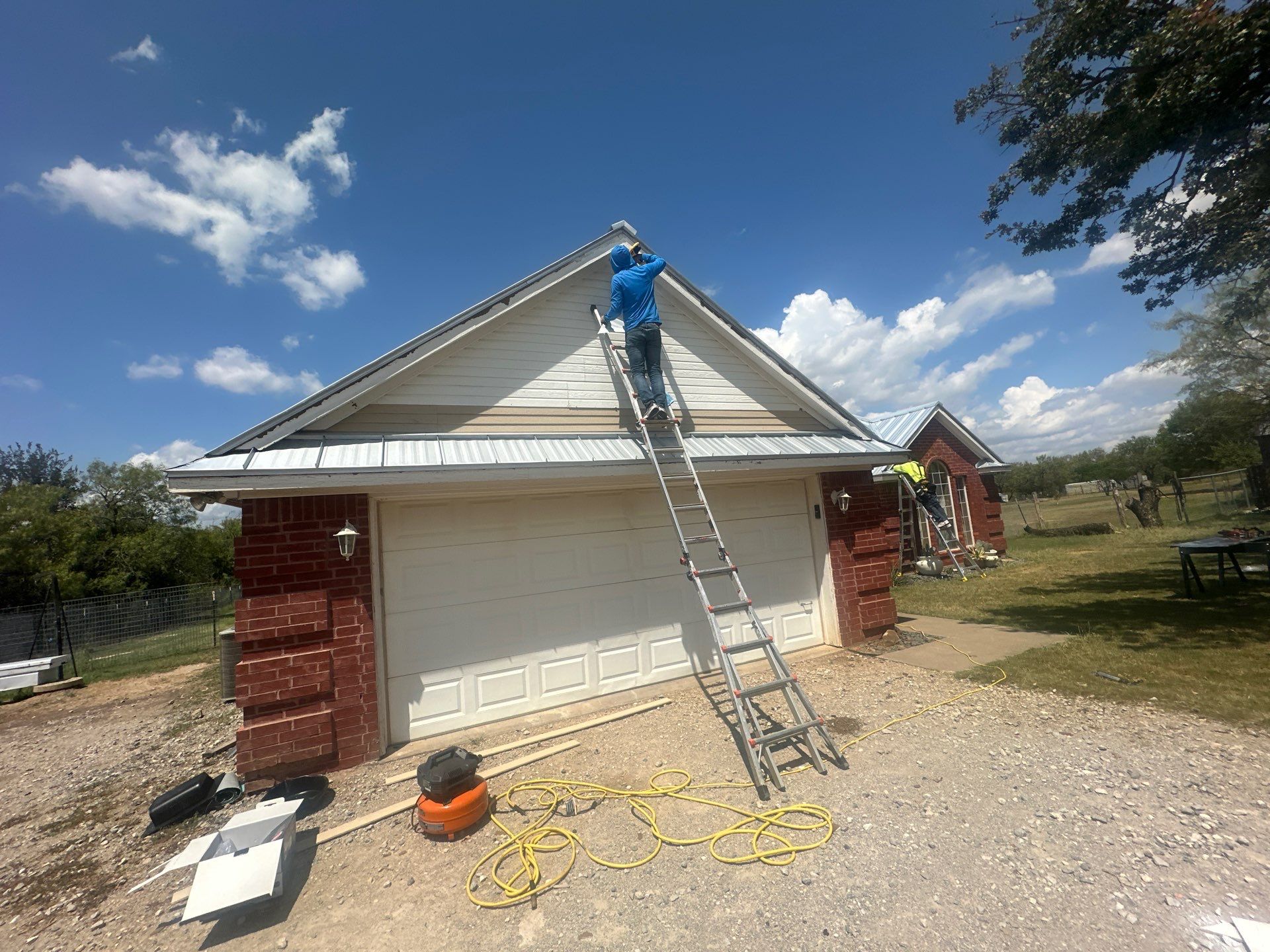 Galvalume Plus Project by Sky Roofing and Remodeling