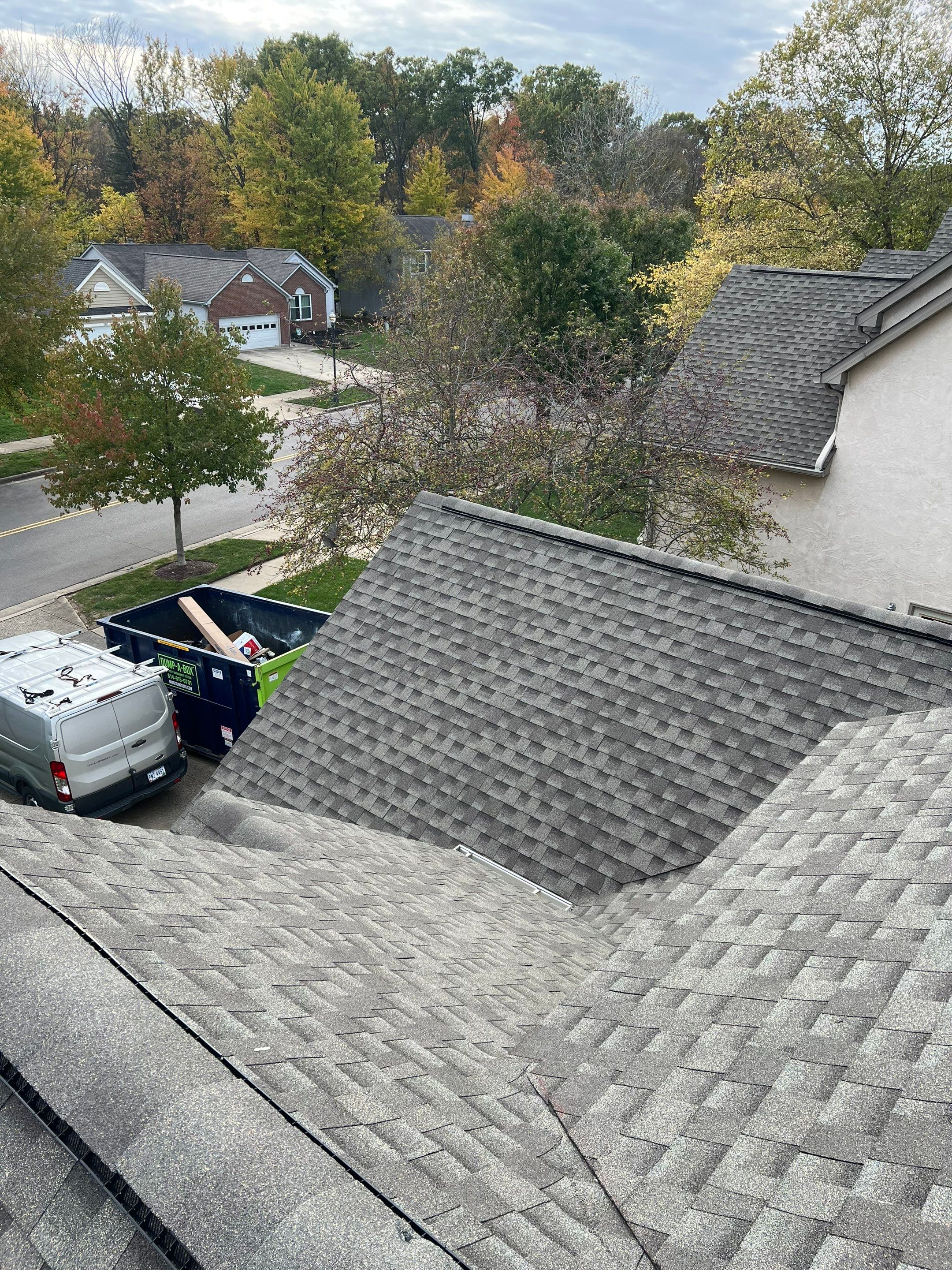 Residential Roofing Installation using GAF Timberline HDZ Weathered Wood by Nitro Roofing and Construction