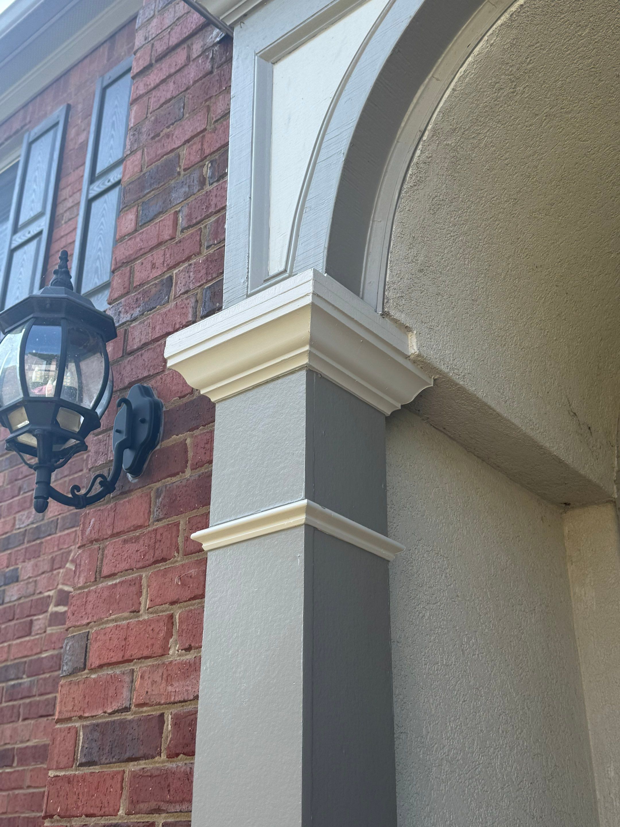 Exterior Trim Painting and Deck Board Replacement in Smyrna by Swift Home Renovations